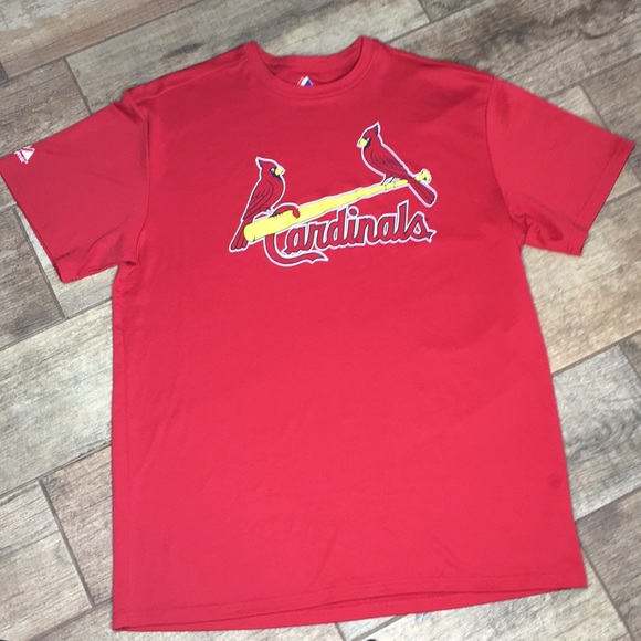 majestic cardinals shirt